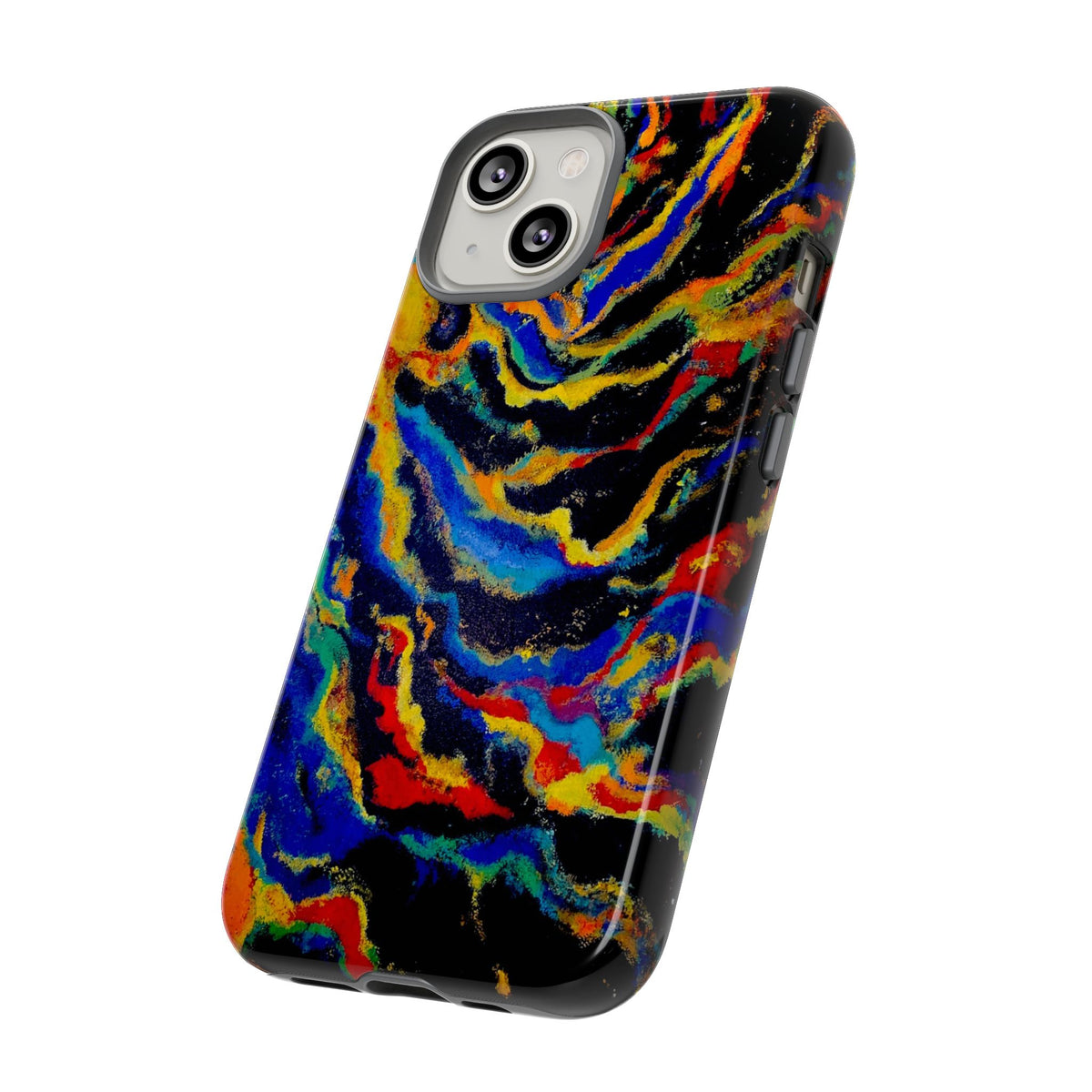 iPhone Case TOUGH - Big Bang Original Abstract Artwork - for X through 17ProMax