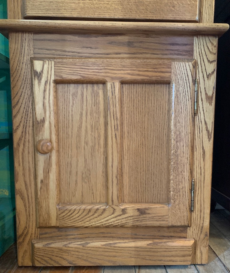 Oak Night Stands - "As-You-See-It" /also Available for "As-You-Wish-It" Custom Artwork
