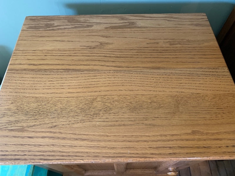 Oak Night Stands - "As-You-See-It" /also Available for "As-You-Wish-It" Custom Artwork