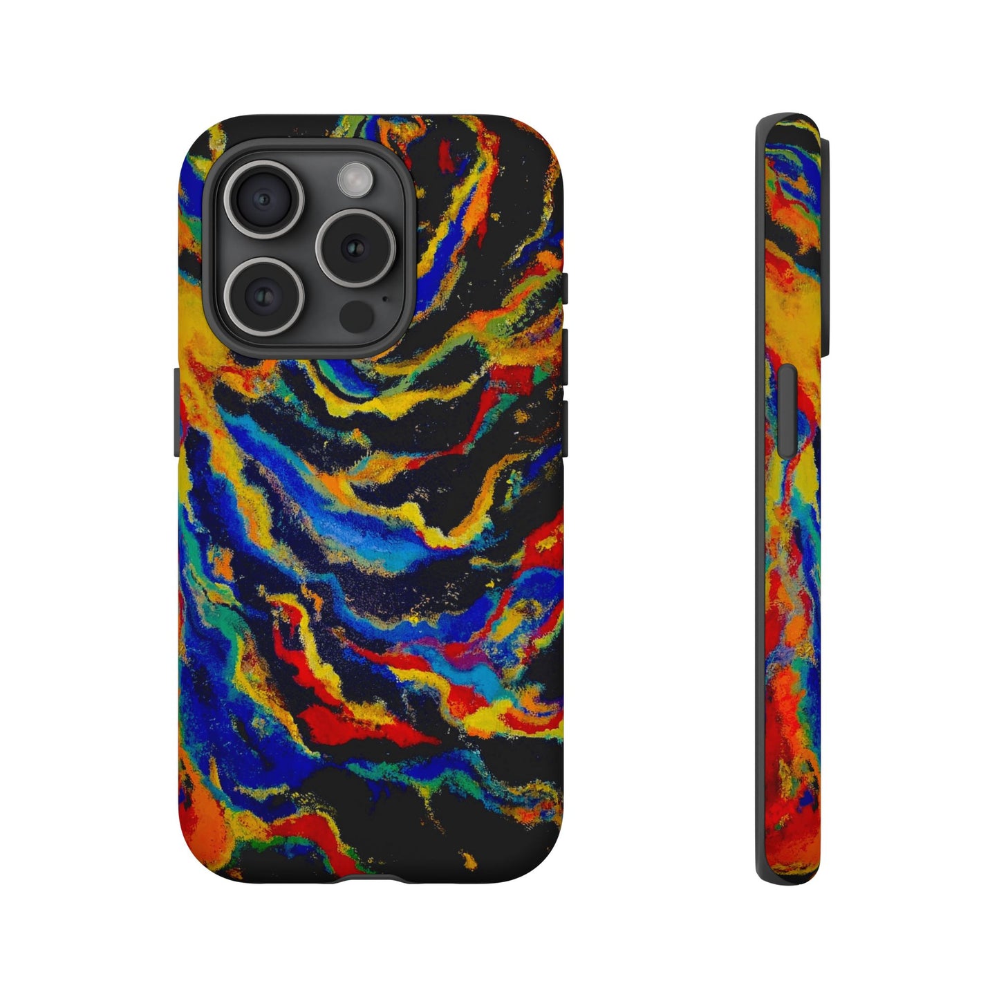 iPhone Case TOUGH - Big Bang Original Abstract Artwork - for X through 17ProMax