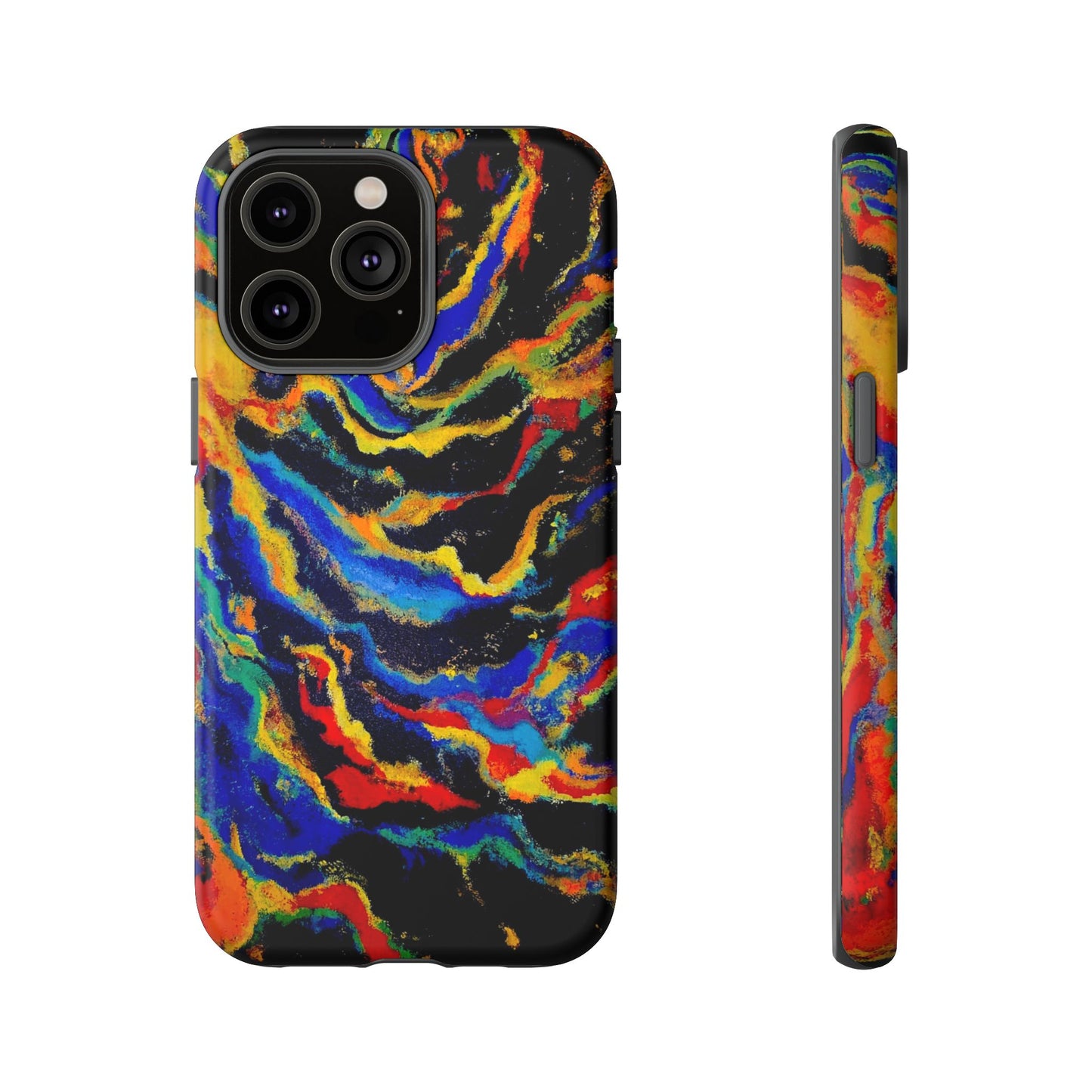 iPhone Case TOUGH - Big Bang Original Abstract Artwork - for X through 17ProMax