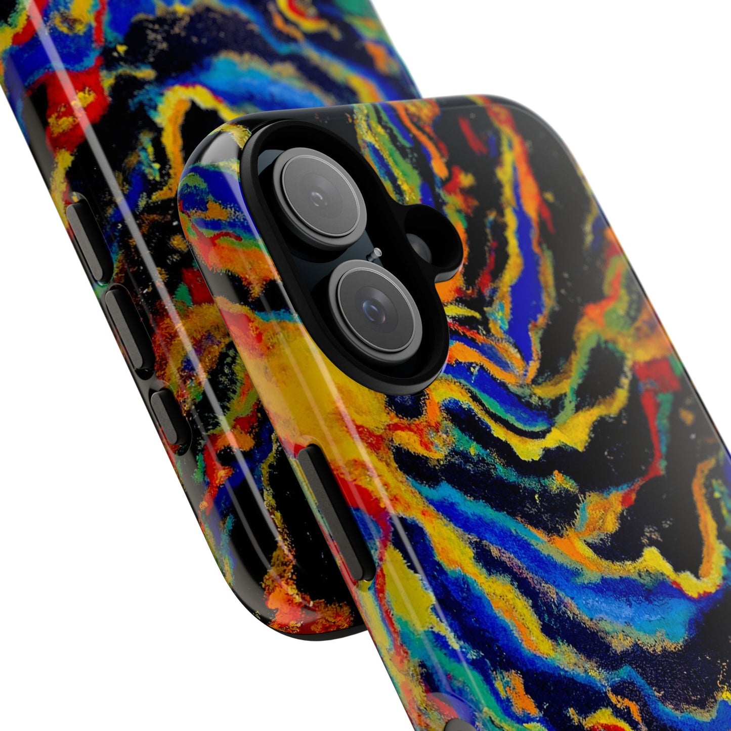 iPhone Case TOUGH - Big Bang Original Abstract Artwork - for X through 17ProMax