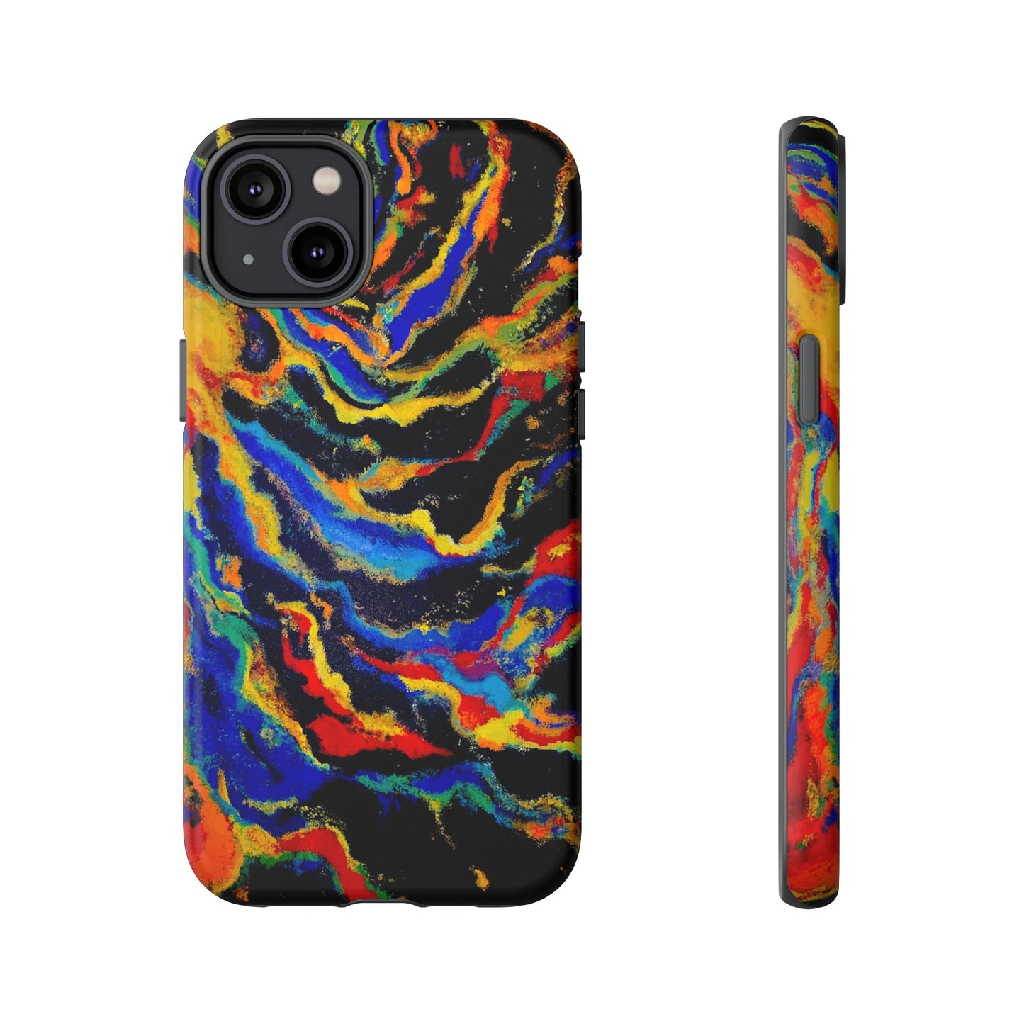 iPhone Case TOUGH - Big Bang Original Abstract Artwork - for X through 17ProMax