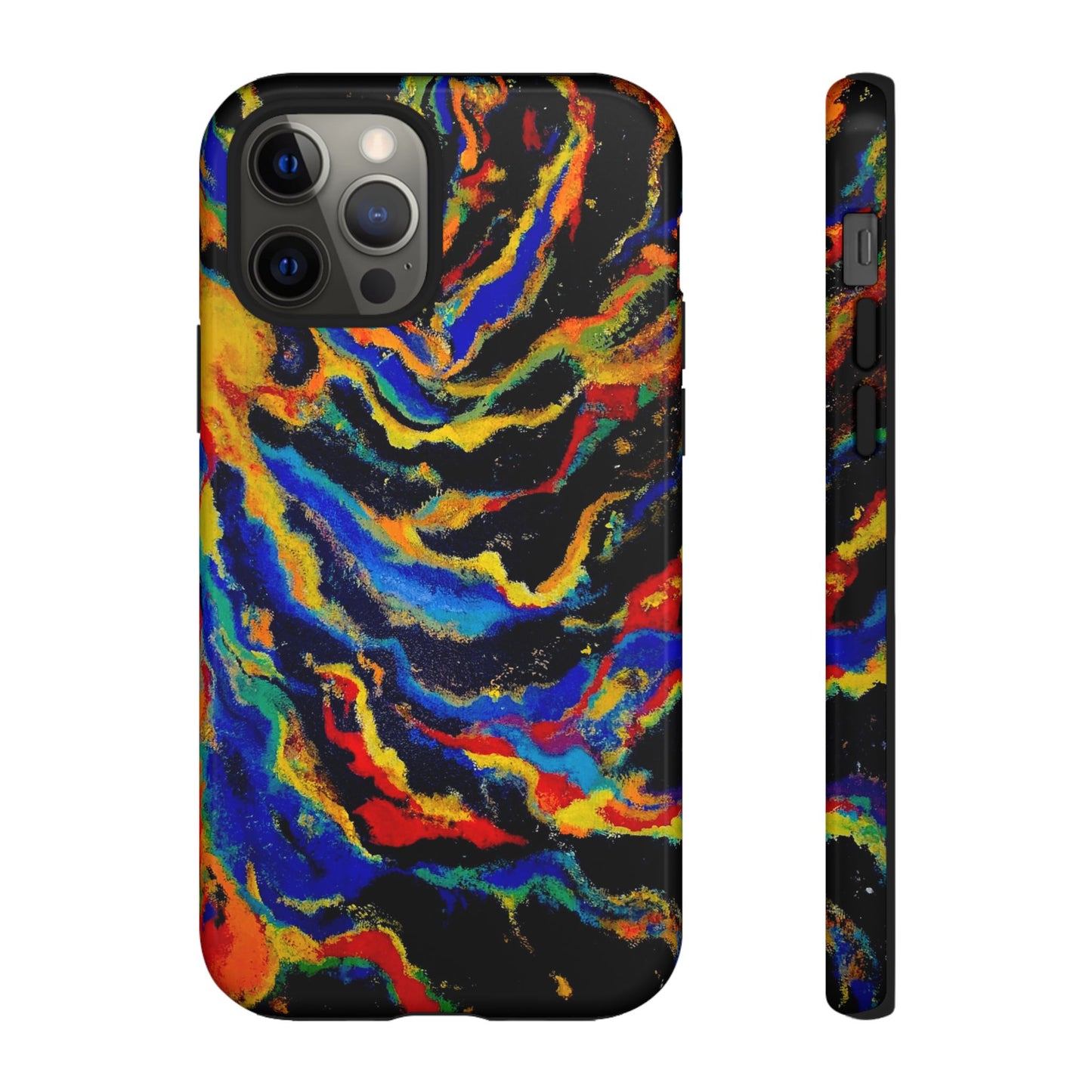 iPhone Case TOUGH - Big Bang Original Abstract Artwork - for X through 17ProMax