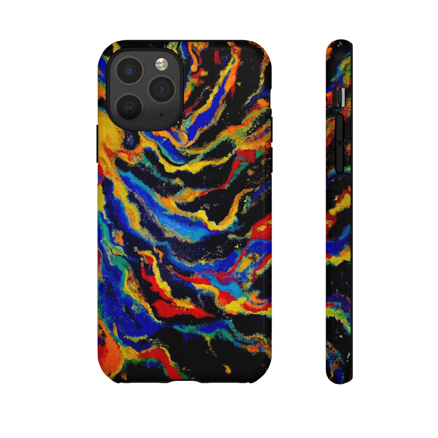 iPhone Case TOUGH - Big Bang Original Abstract Artwork - for X through 17ProMax