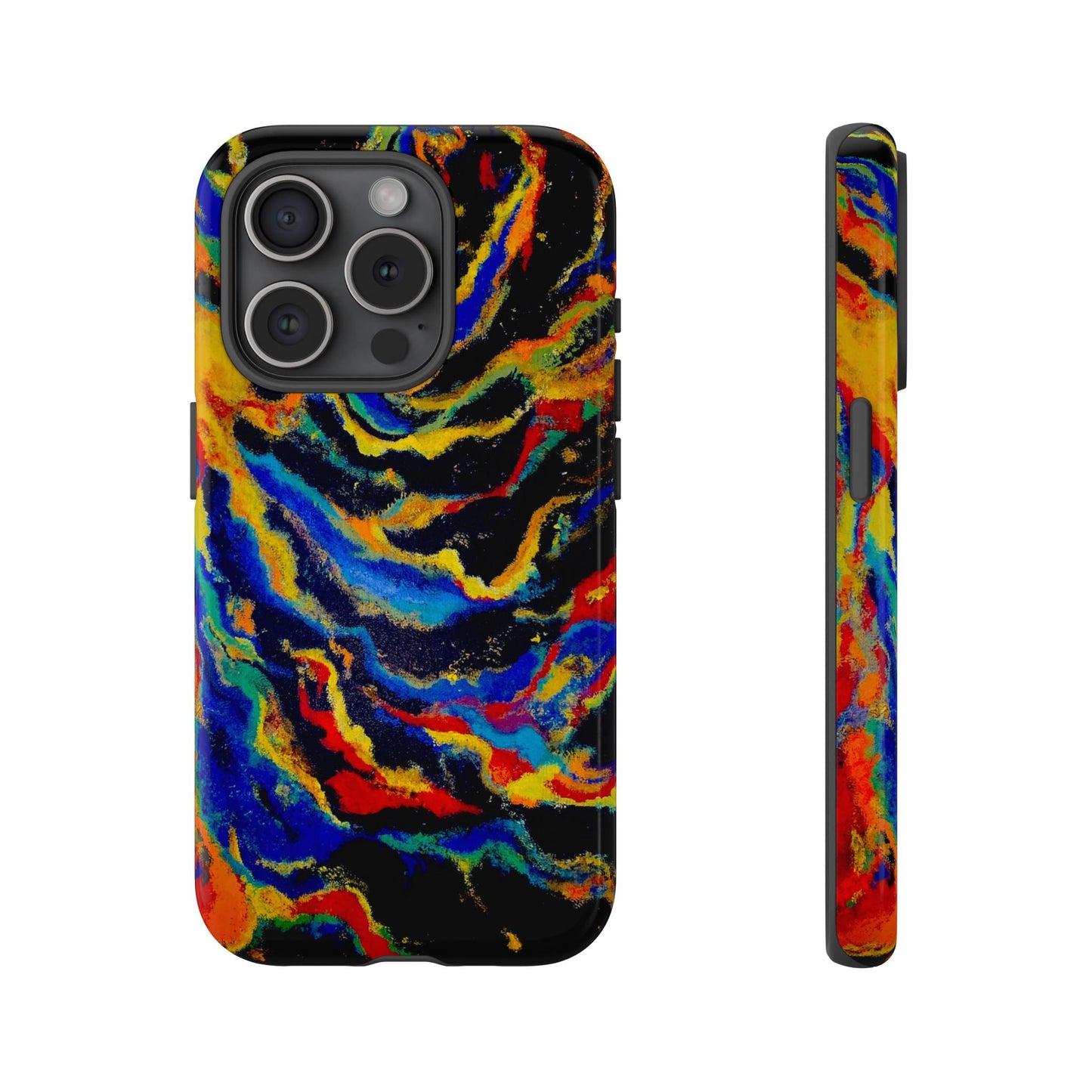 iPhone Case TOUGH - Big Bang Original Abstract Artwork - for X through 17ProMax