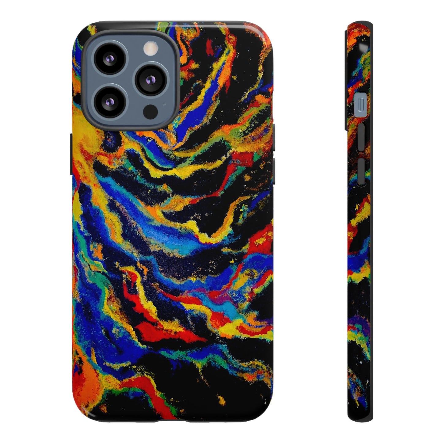 iPhone Case TOUGH - Big Bang Original Abstract Artwork - for X through 17ProMax