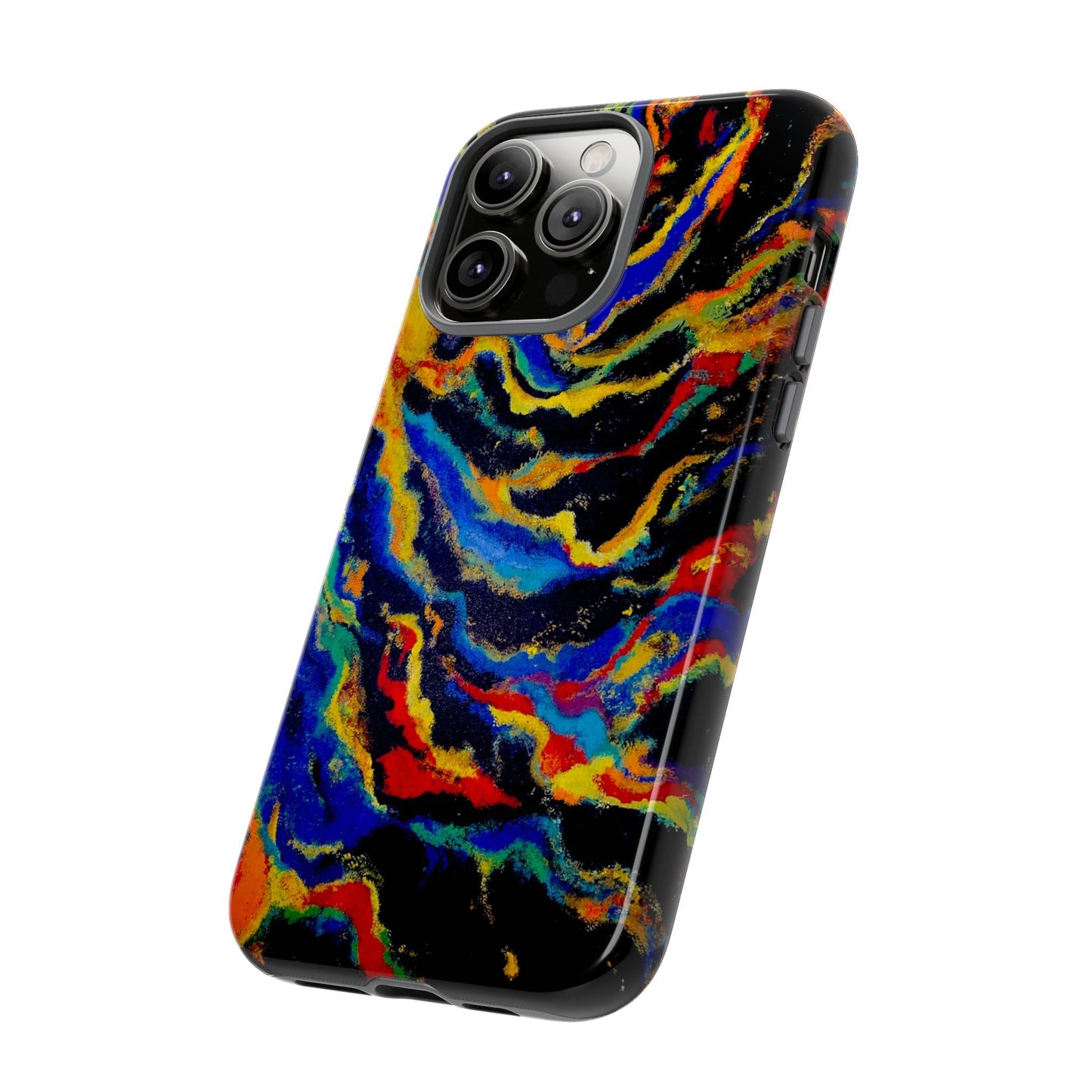 iPhone Case TOUGH - Big Bang Original Abstract Artwork - for X through 17ProMax