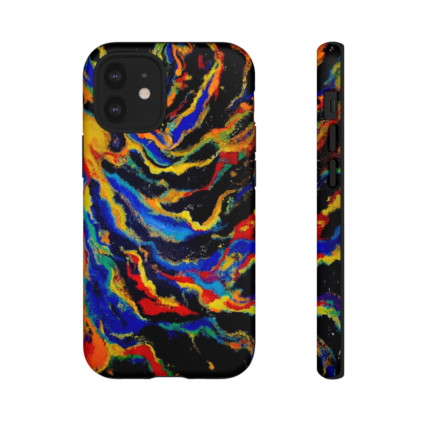 iPhone Case TOUGH - Big Bang Original Abstract Artwork - for X through 17ProMax