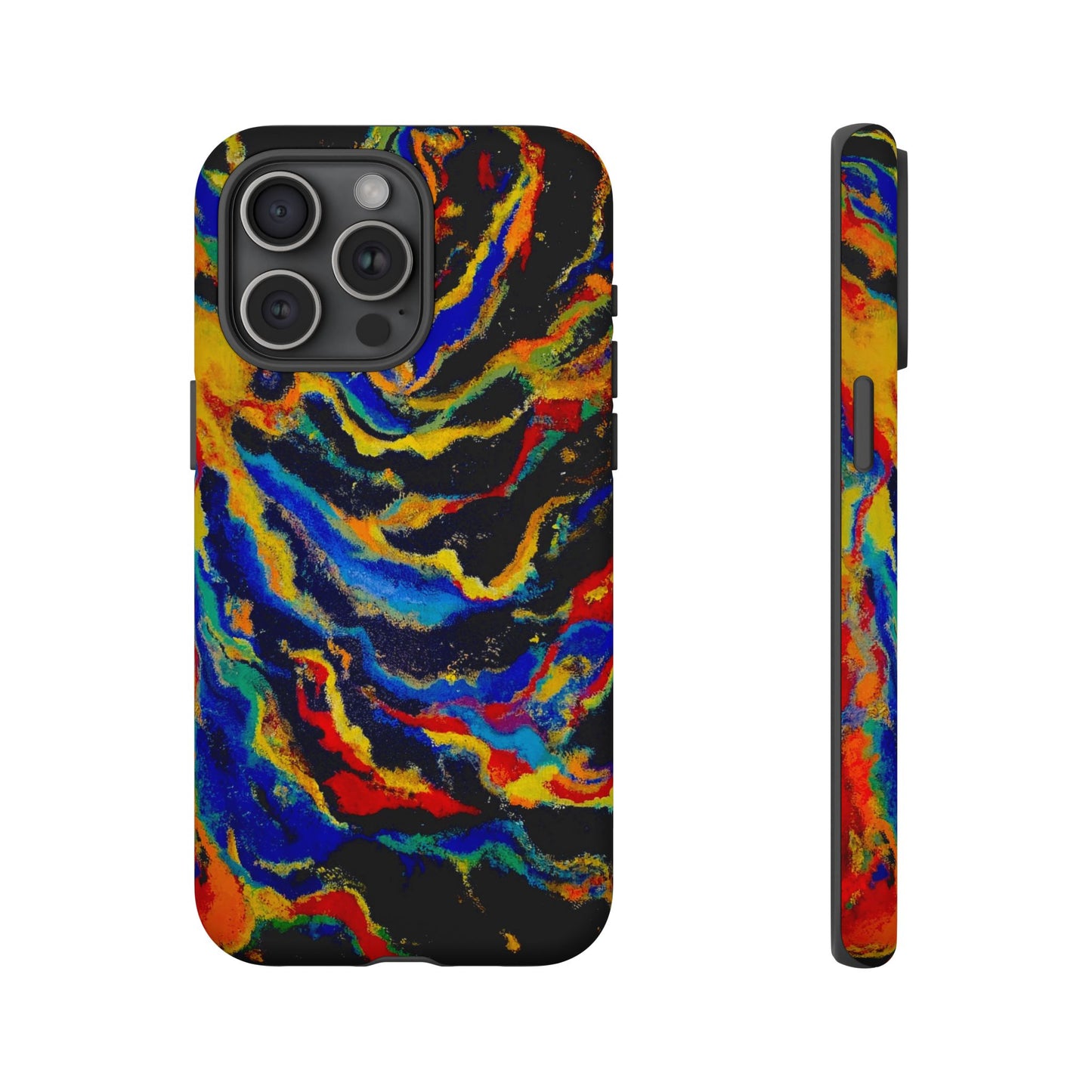 iPhone Case TOUGH - Big Bang Original Abstract Artwork - for X through 17ProMax