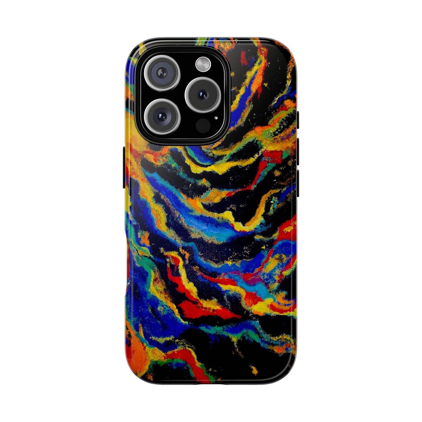 iPhone Case TOUGH - Big Bang Original Abstract Artwork - for X through 17ProMax