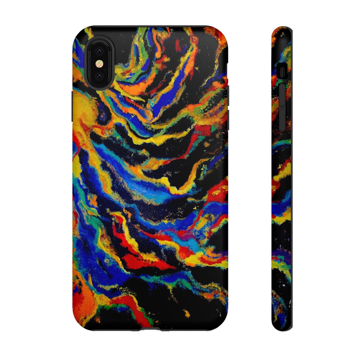 iPhone Case TOUGH - Big Bang Original Abstract Artwork - for X through 17ProMax