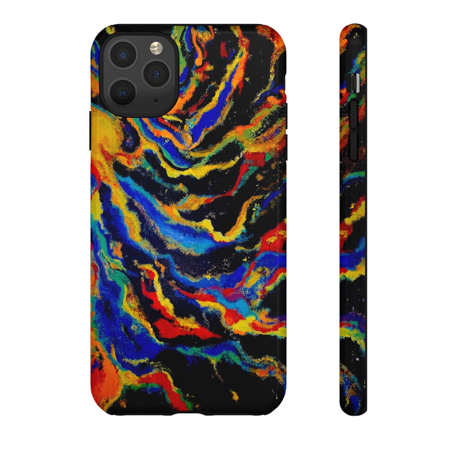 iPhone Case TOUGH - Big Bang Original Abstract Artwork - for X through 17ProMax