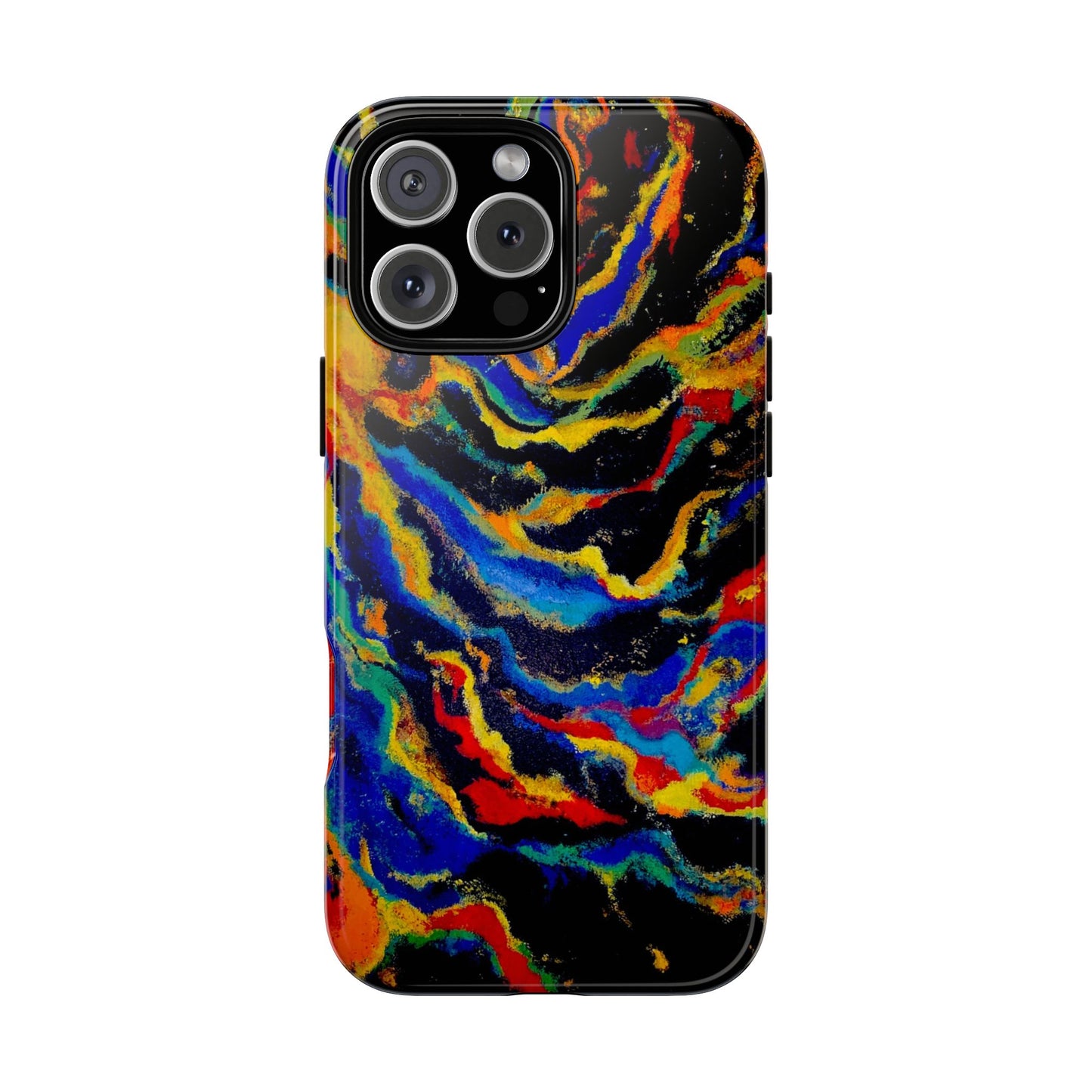 iPhone Case TOUGH - Big Bang Original Abstract Artwork - for X through 17ProMax