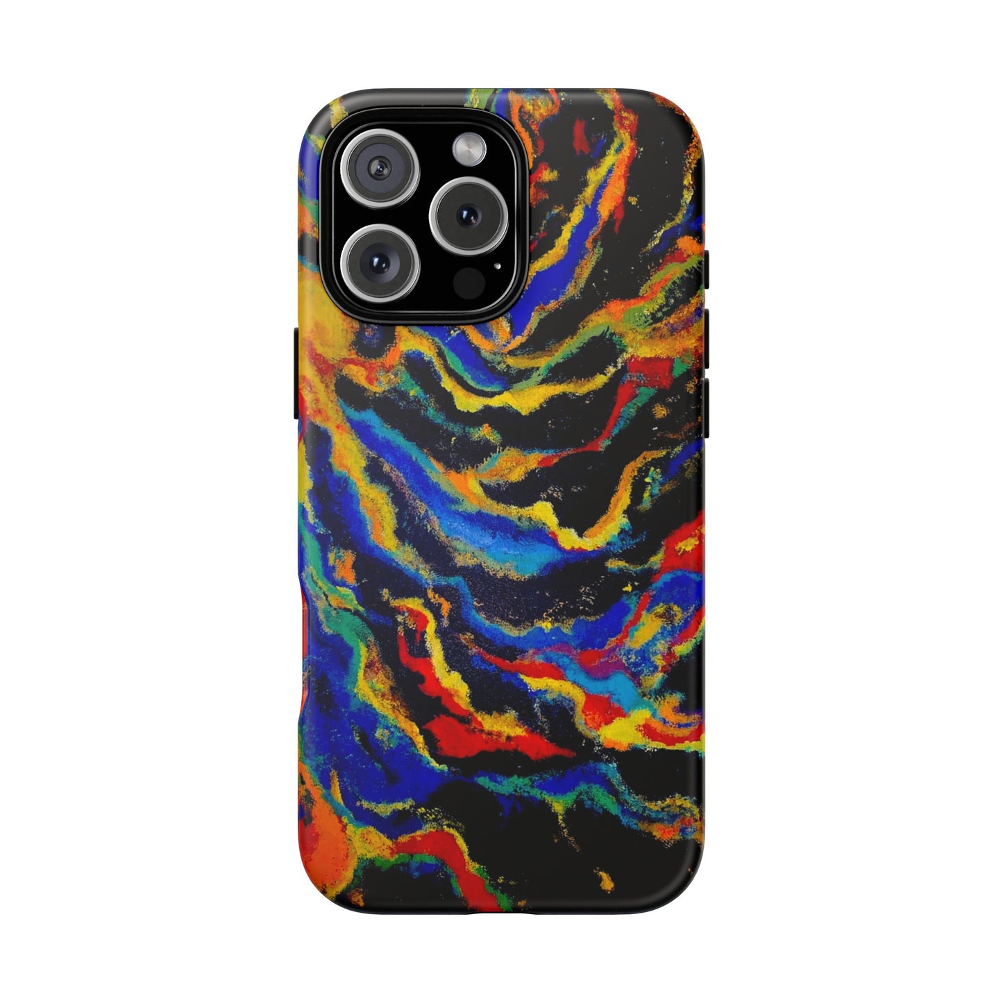 iPhone Case TOUGH - Big Bang Original Abstract Artwork - for X through 17ProMax