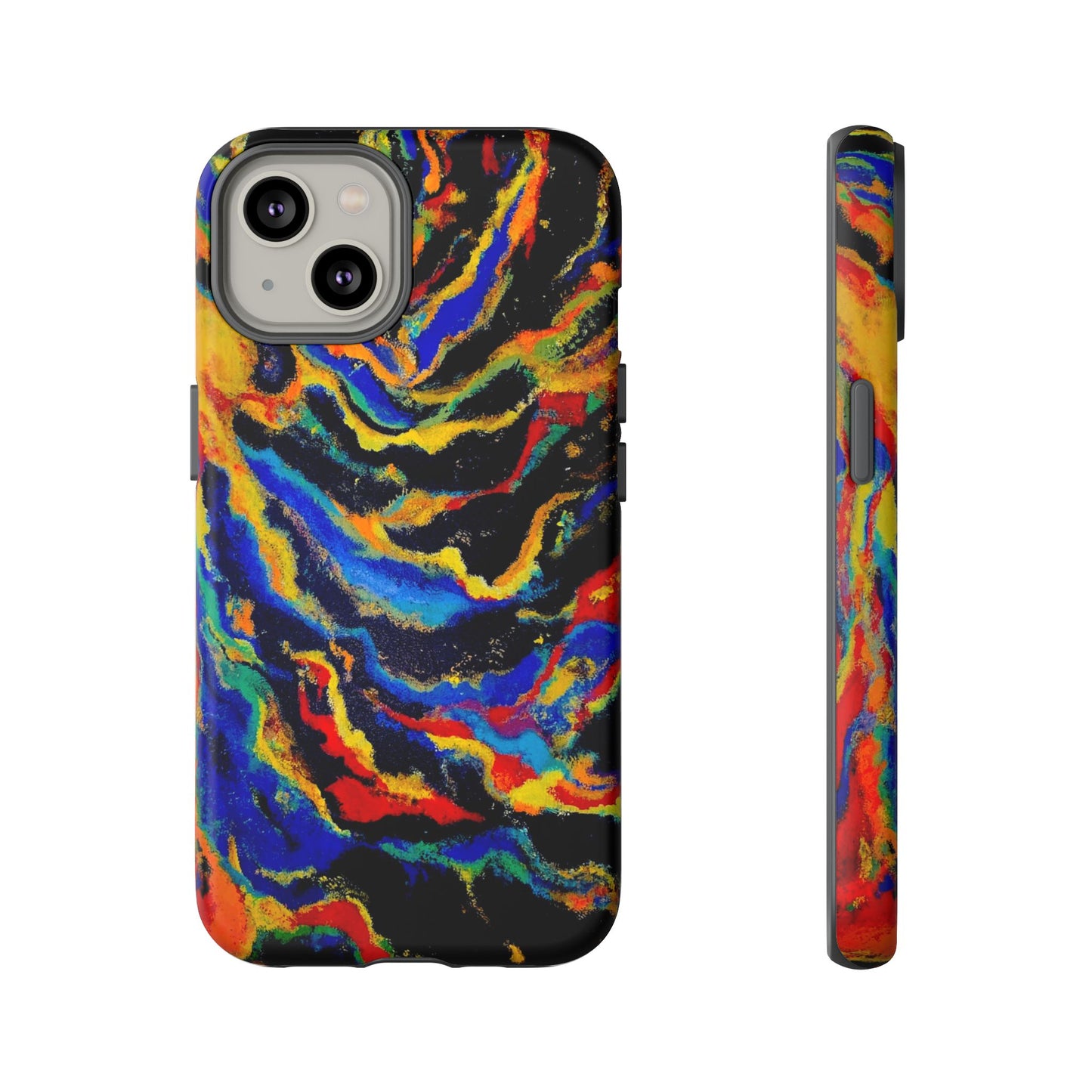 iPhone Case TOUGH - Big Bang Original Abstract Artwork - for X through 17ProMax