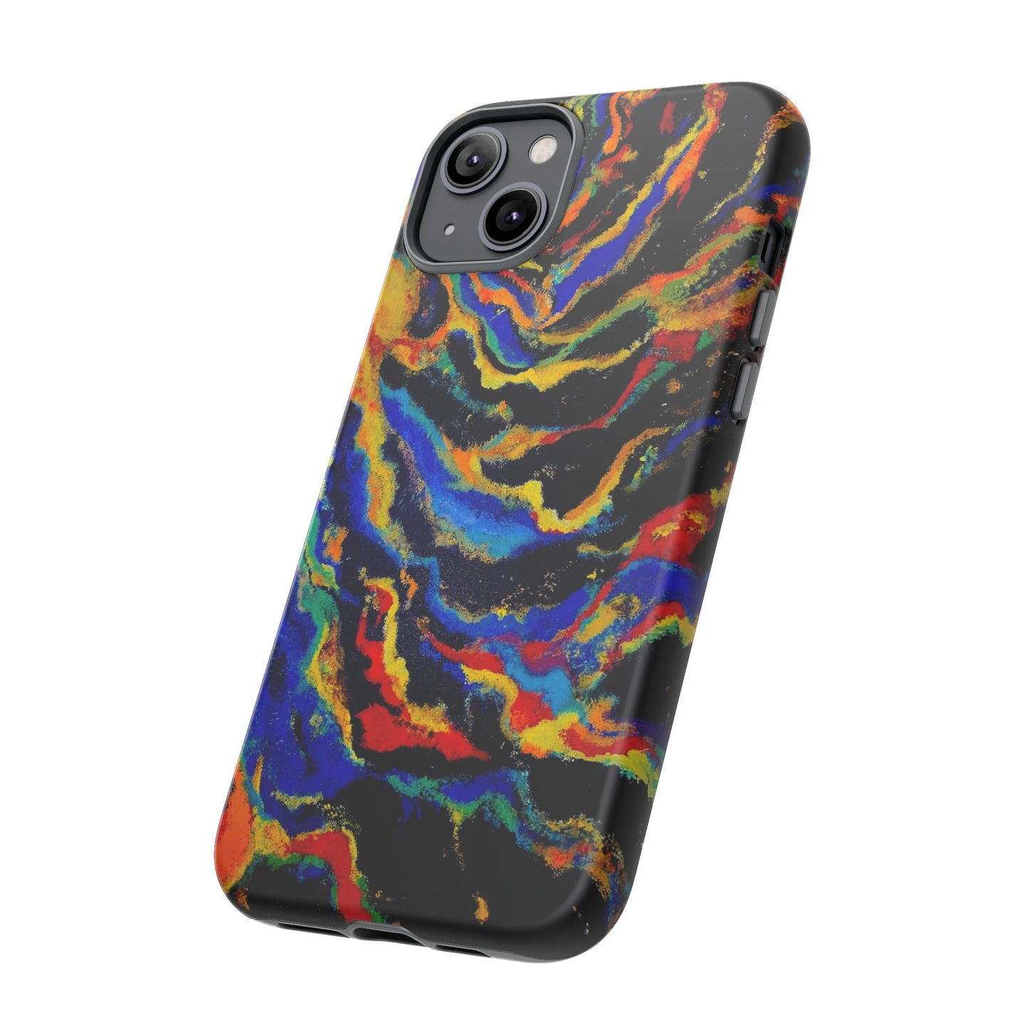 iPhone Case TOUGH - Big Bang Original Abstract Artwork - for X through 17ProMax