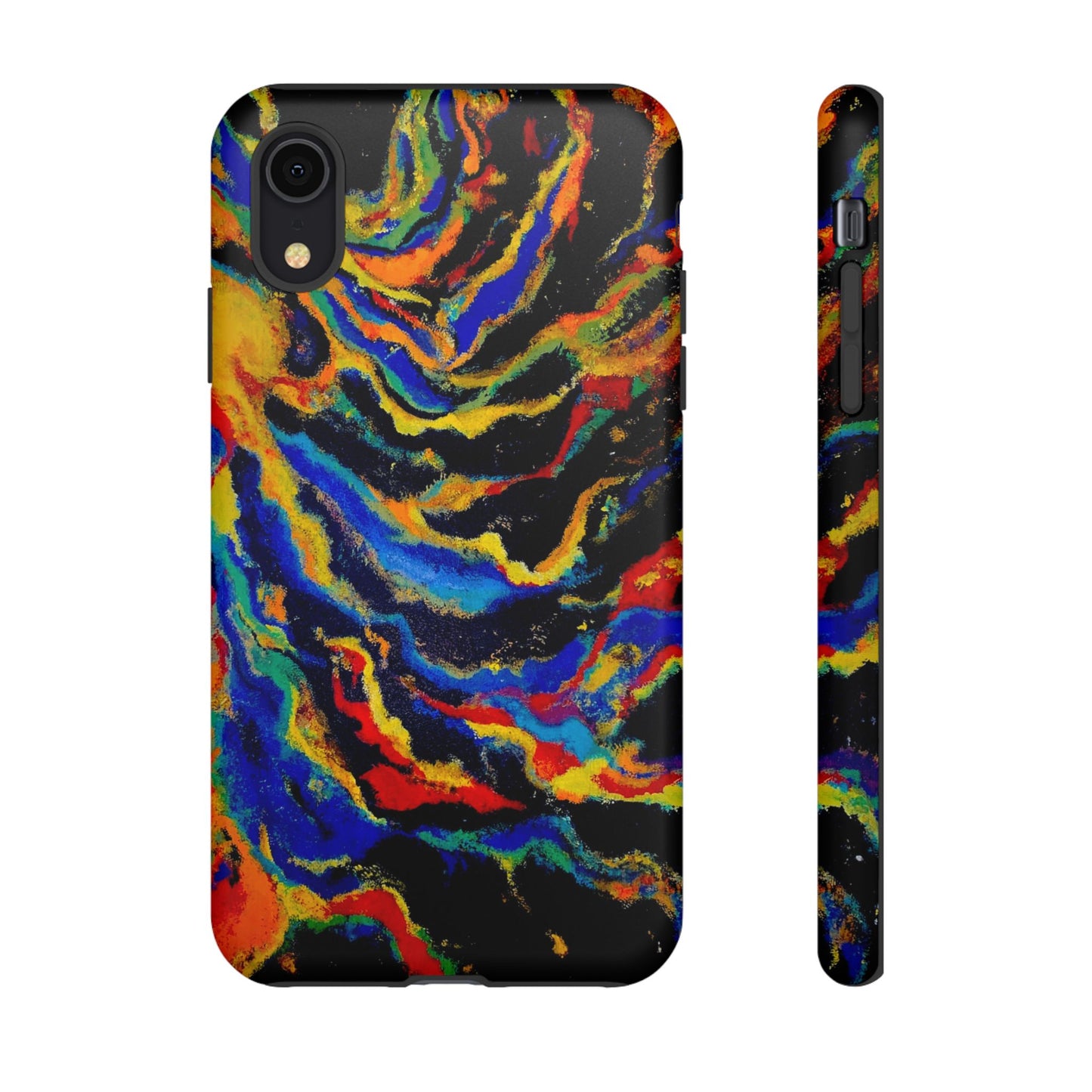 iPhone Case TOUGH - Big Bang Original Abstract Artwork - for X through 17ProMax