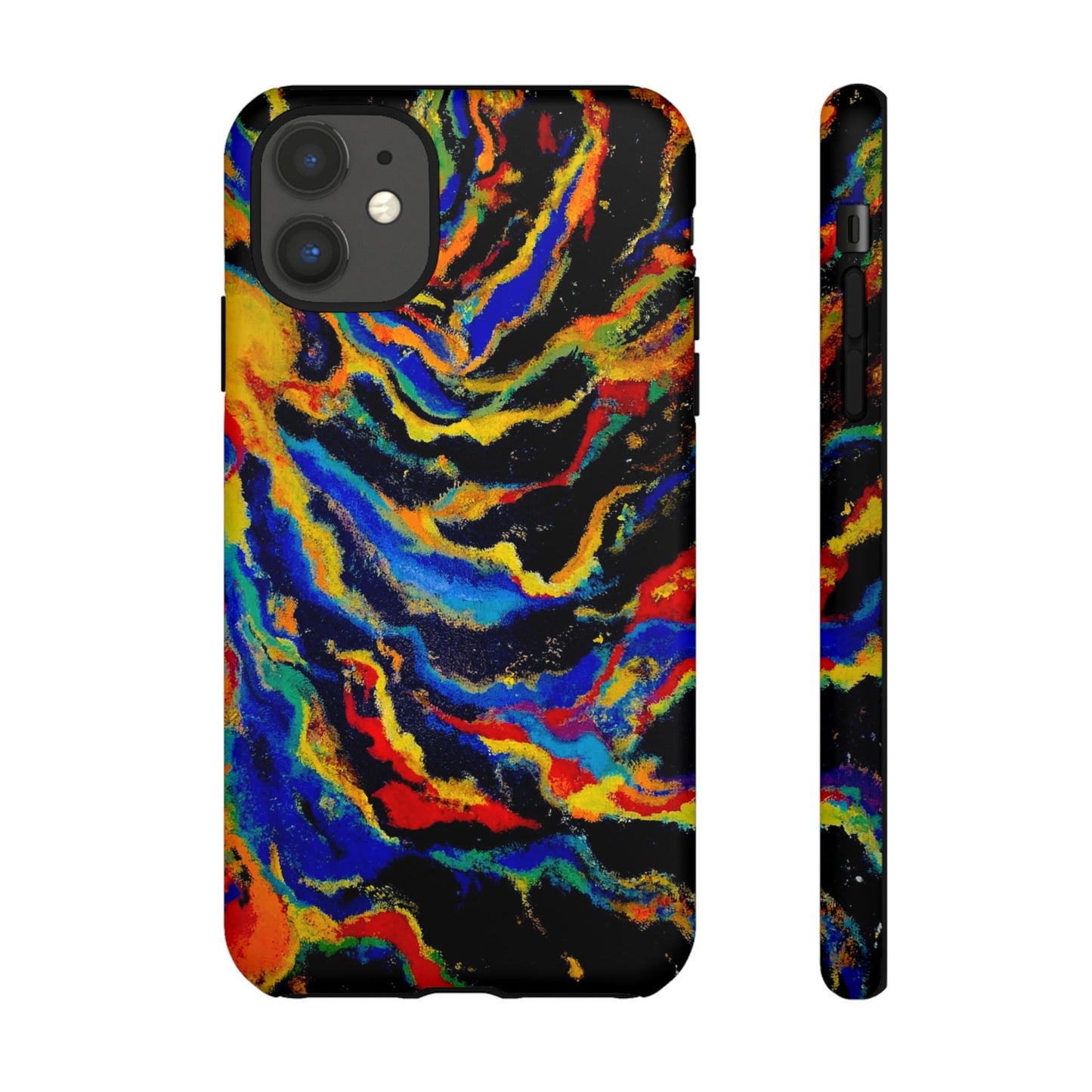 iPhone Case TOUGH - Big Bang Original Abstract Artwork - for X through 17ProMax