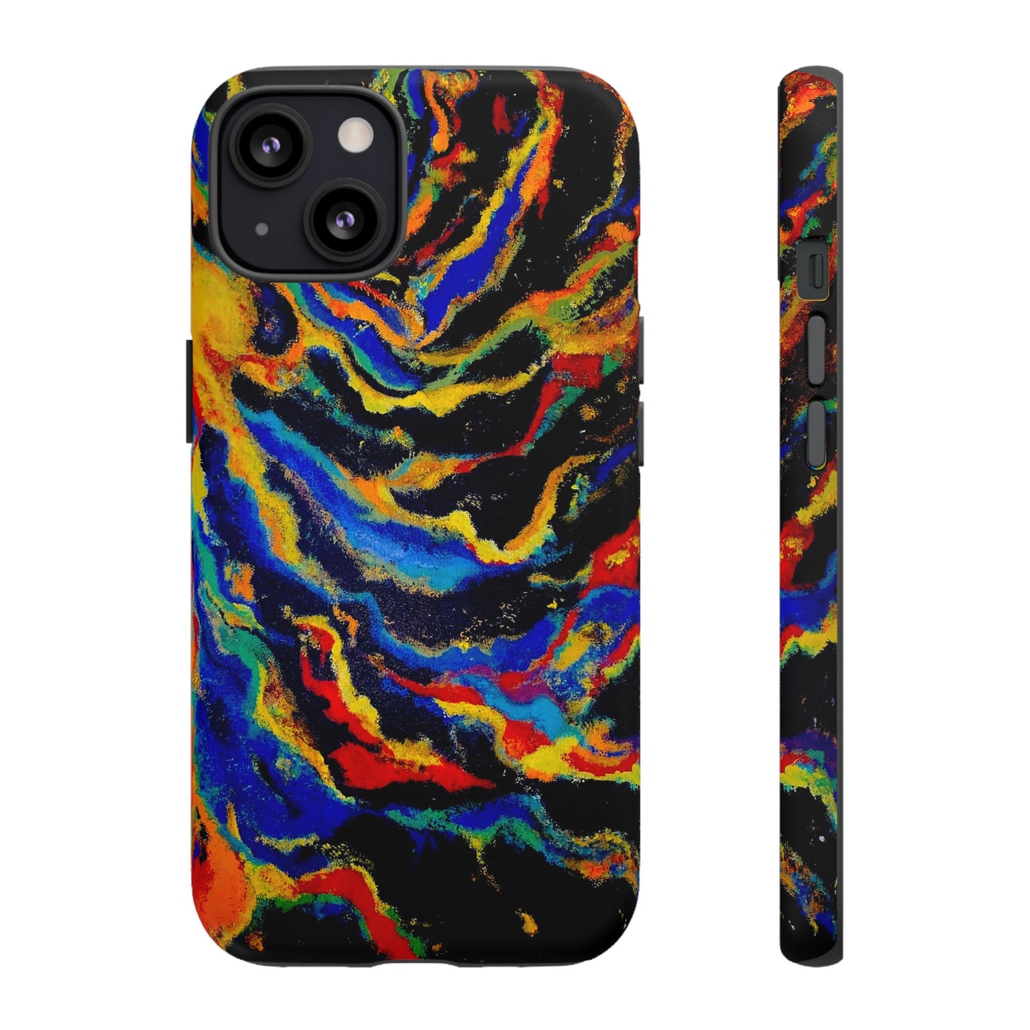 iPhone Case TOUGH - Big Bang Original Abstract Artwork - for X through 17ProMax