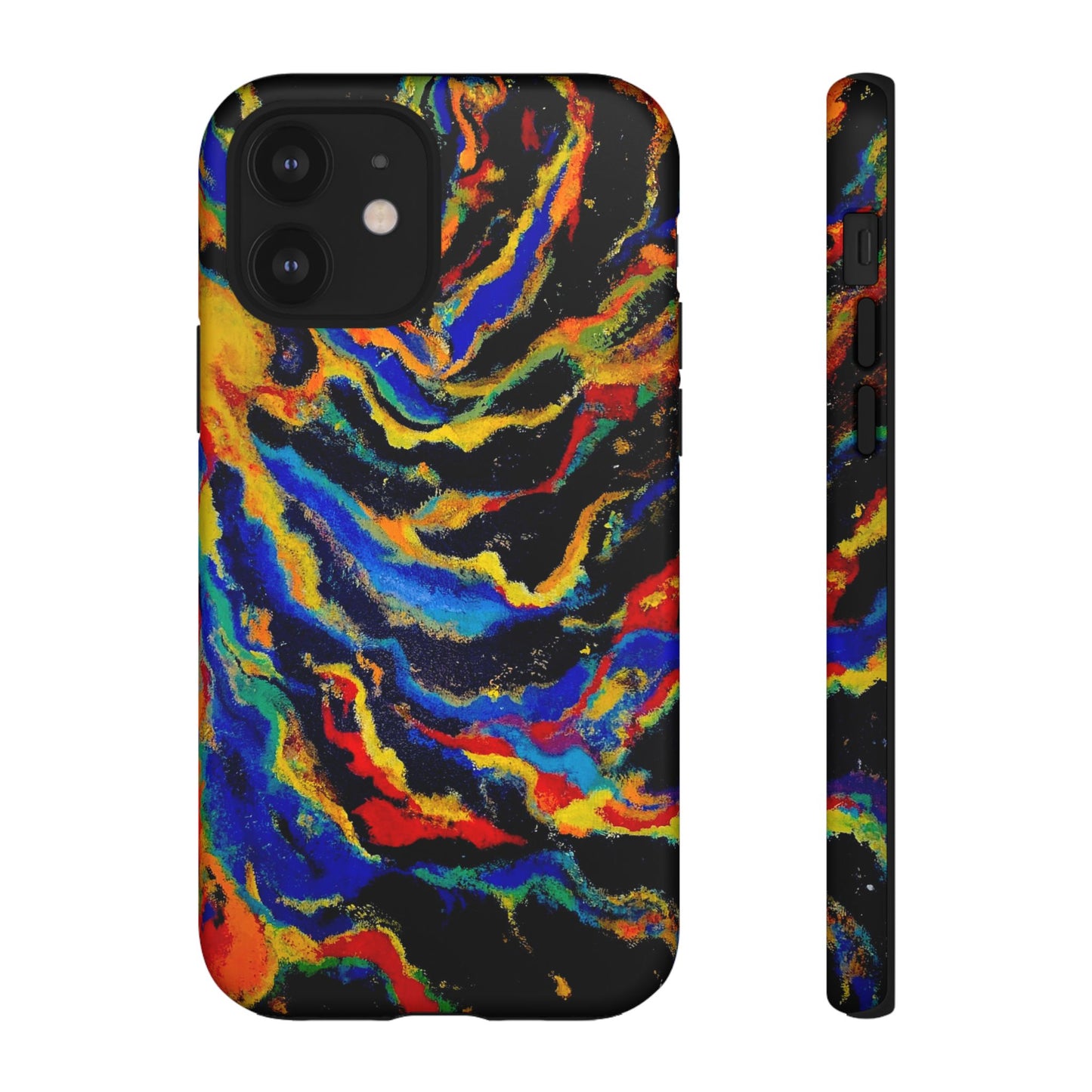 iPhone Case TOUGH - Big Bang Original Abstract Artwork - for X through 17ProMax