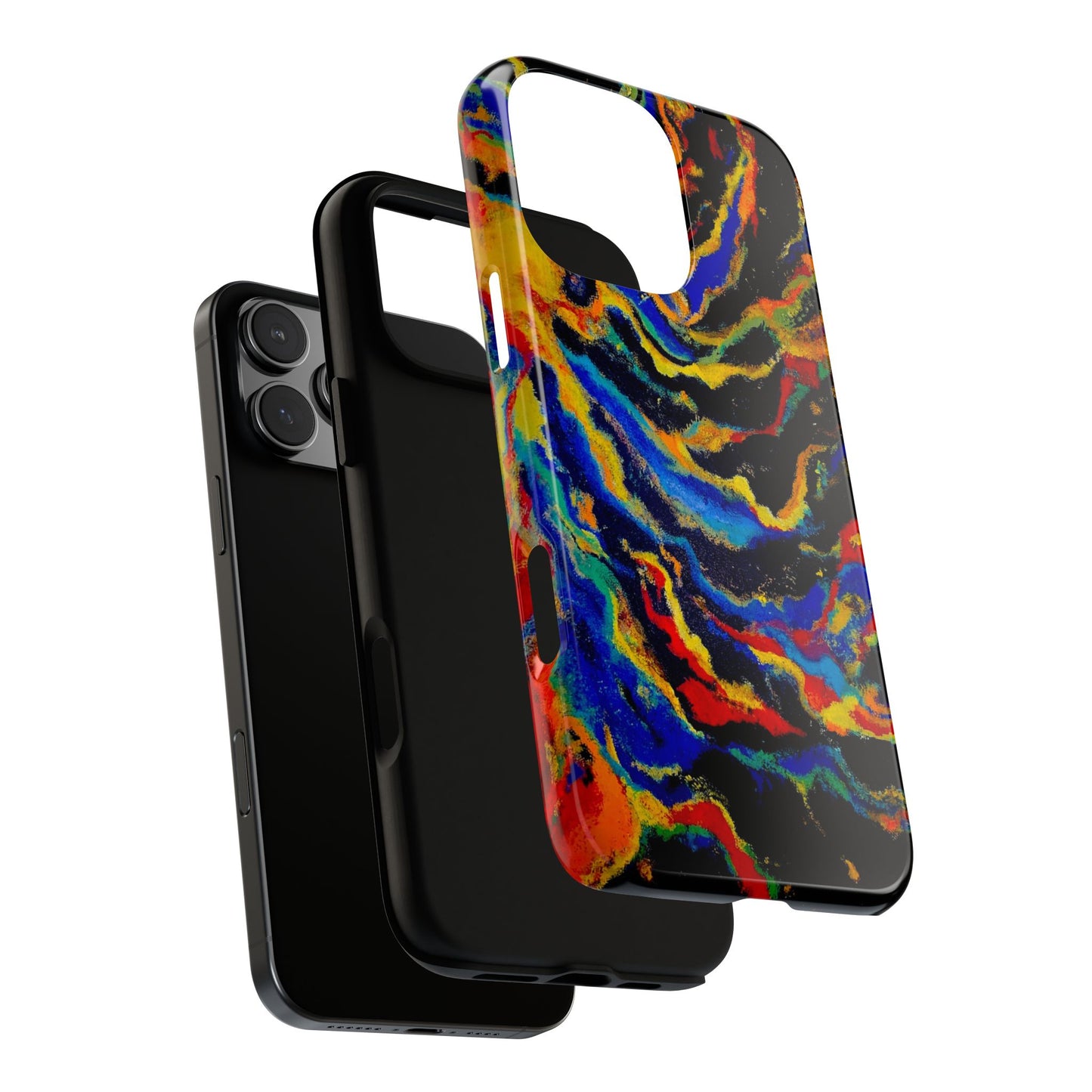 iPhone Case TOUGH - Big Bang Original Abstract Artwork - for X through 17ProMax