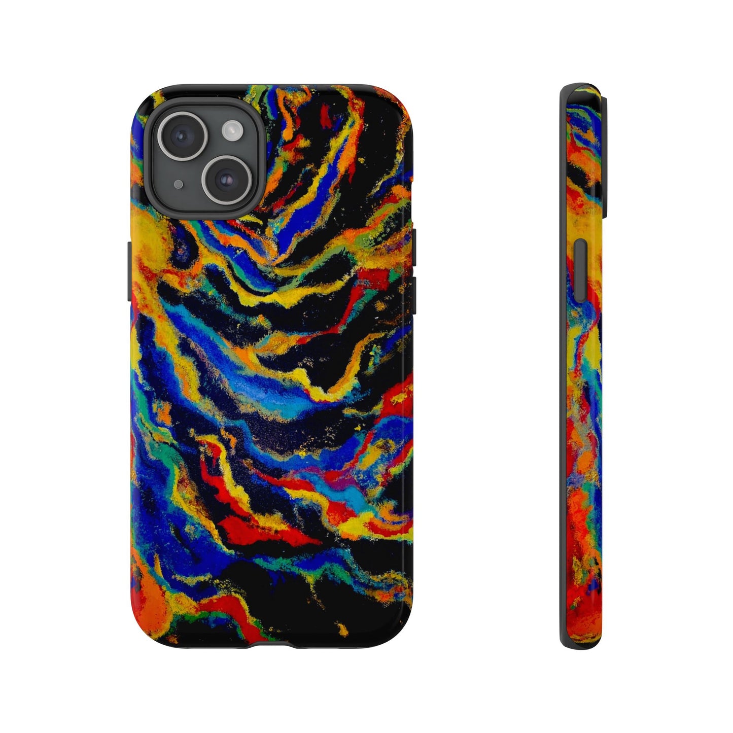 iPhone Case TOUGH - Big Bang Original Abstract Artwork - for X through 17ProMax