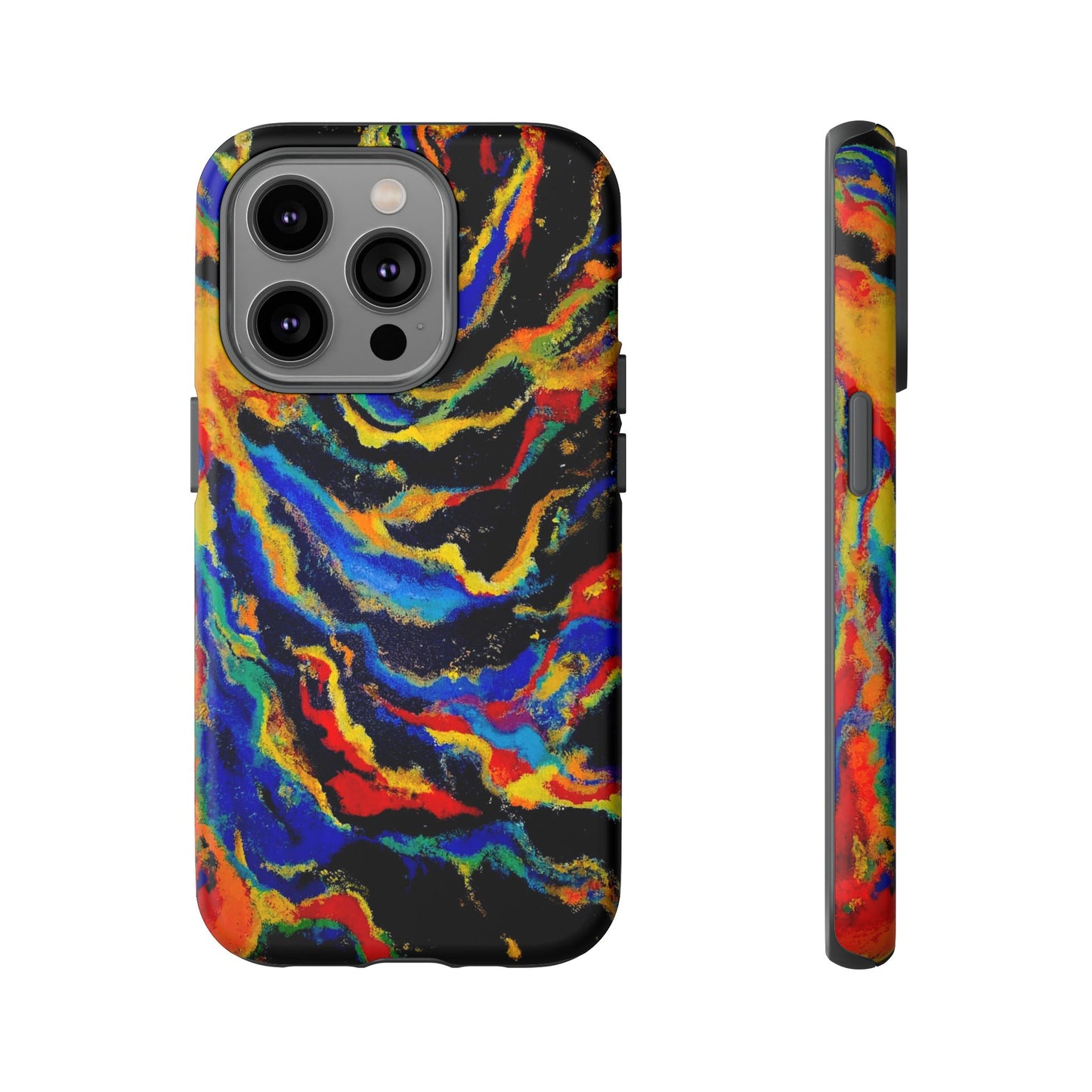 iPhone Case TOUGH - Big Bang Original Abstract Artwork - for X through 17ProMax