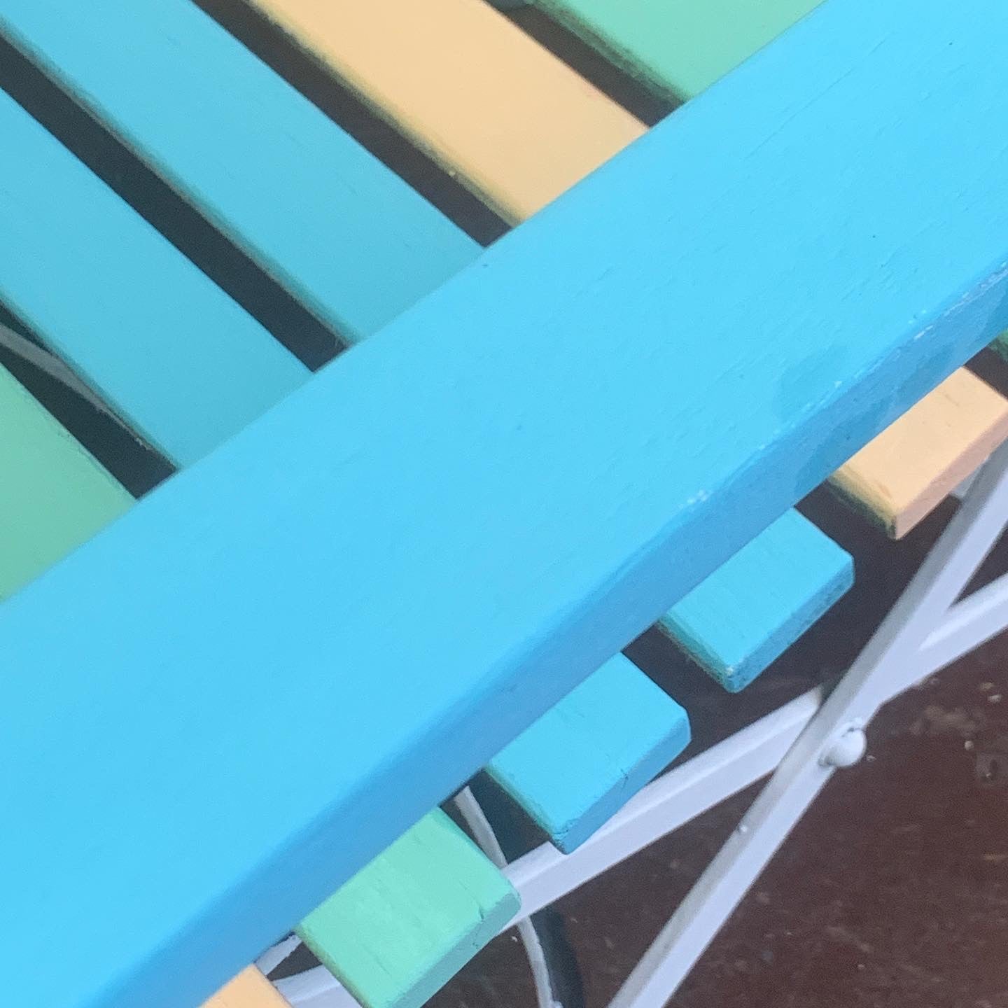 SOLD MCM Painted Lawn Chairs