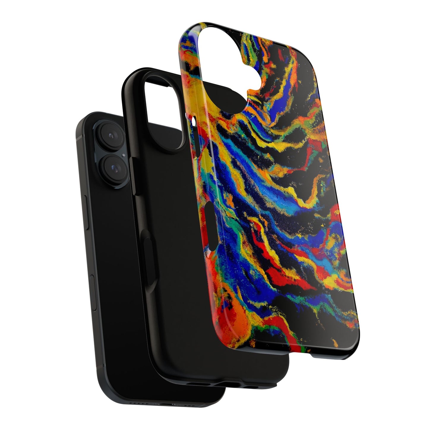 iPhone Case TOUGH - Big Bang Original Abstract Artwork - for X through 17ProMax