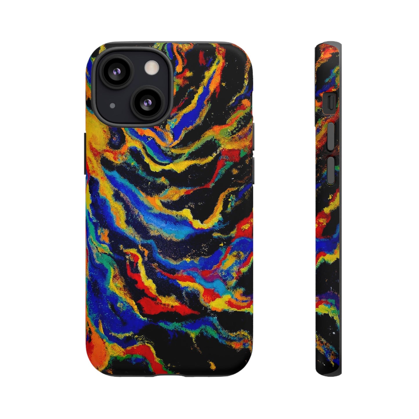iPhone Case TOUGH - Big Bang Original Abstract Artwork - for X through 17ProMax
