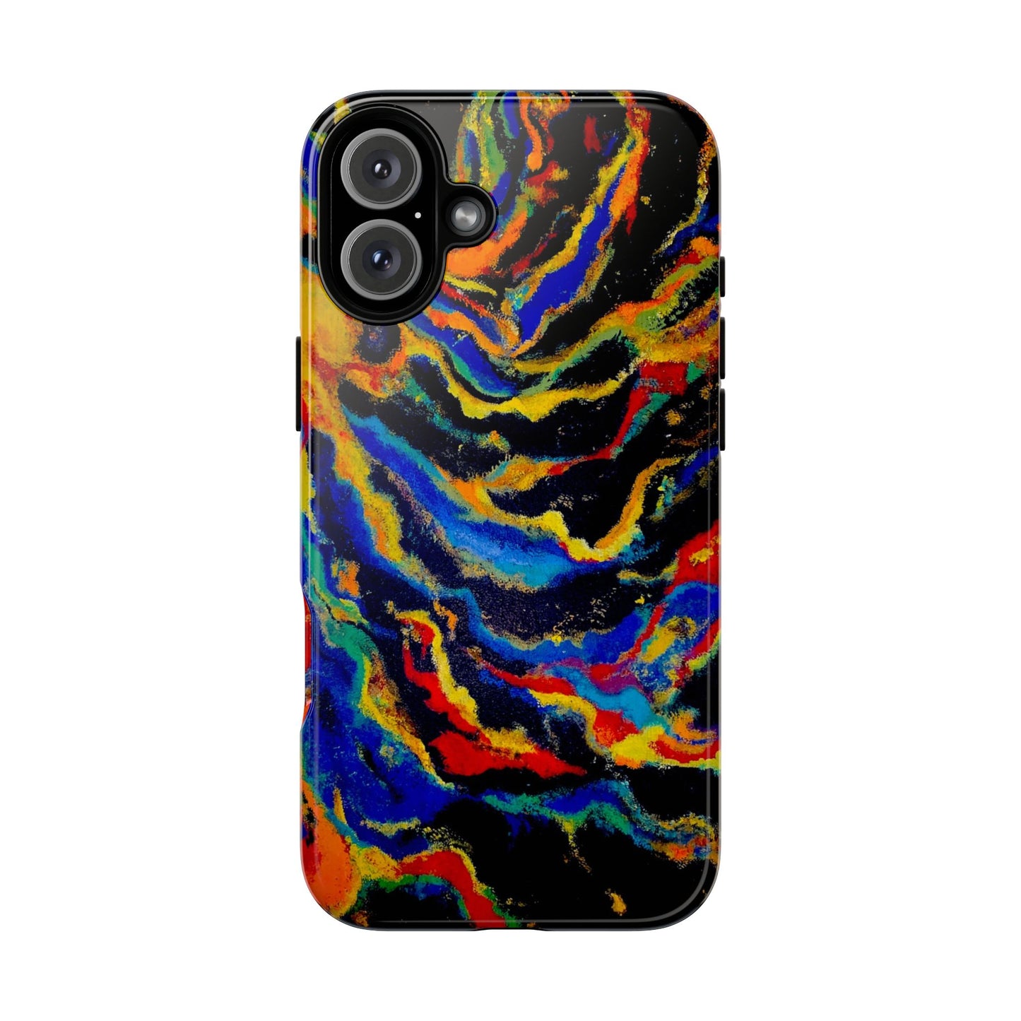 iPhone Case TOUGH - Big Bang Original Abstract Artwork - for X through 17ProMax