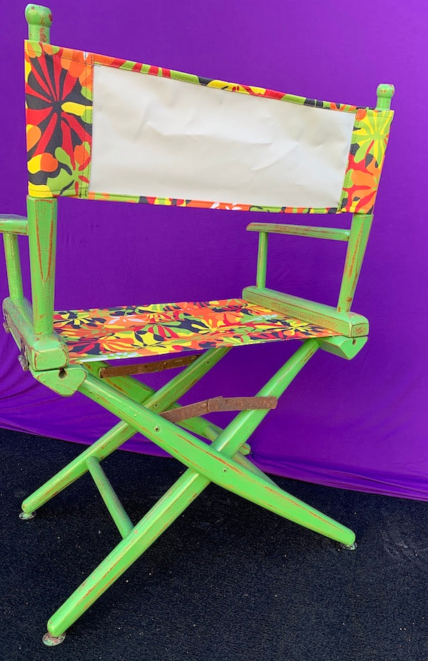 SOLD Colorful Directors' Chairs