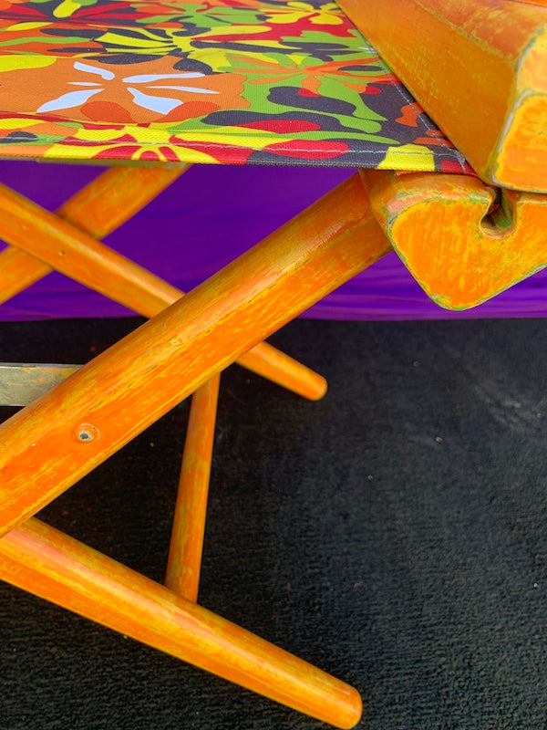 SOLD Colorful Directors' Chairs