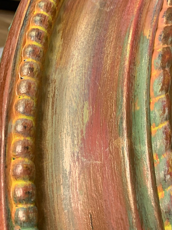 SOLD Hand-Painted Tuscan Style Clock