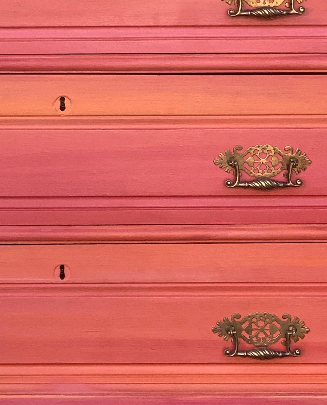 SOLD Sunrise Mahogany Dresser
