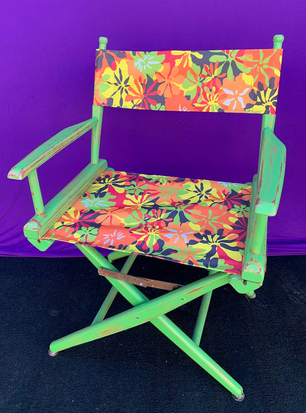 SOLD Colorful Directors' Chairs