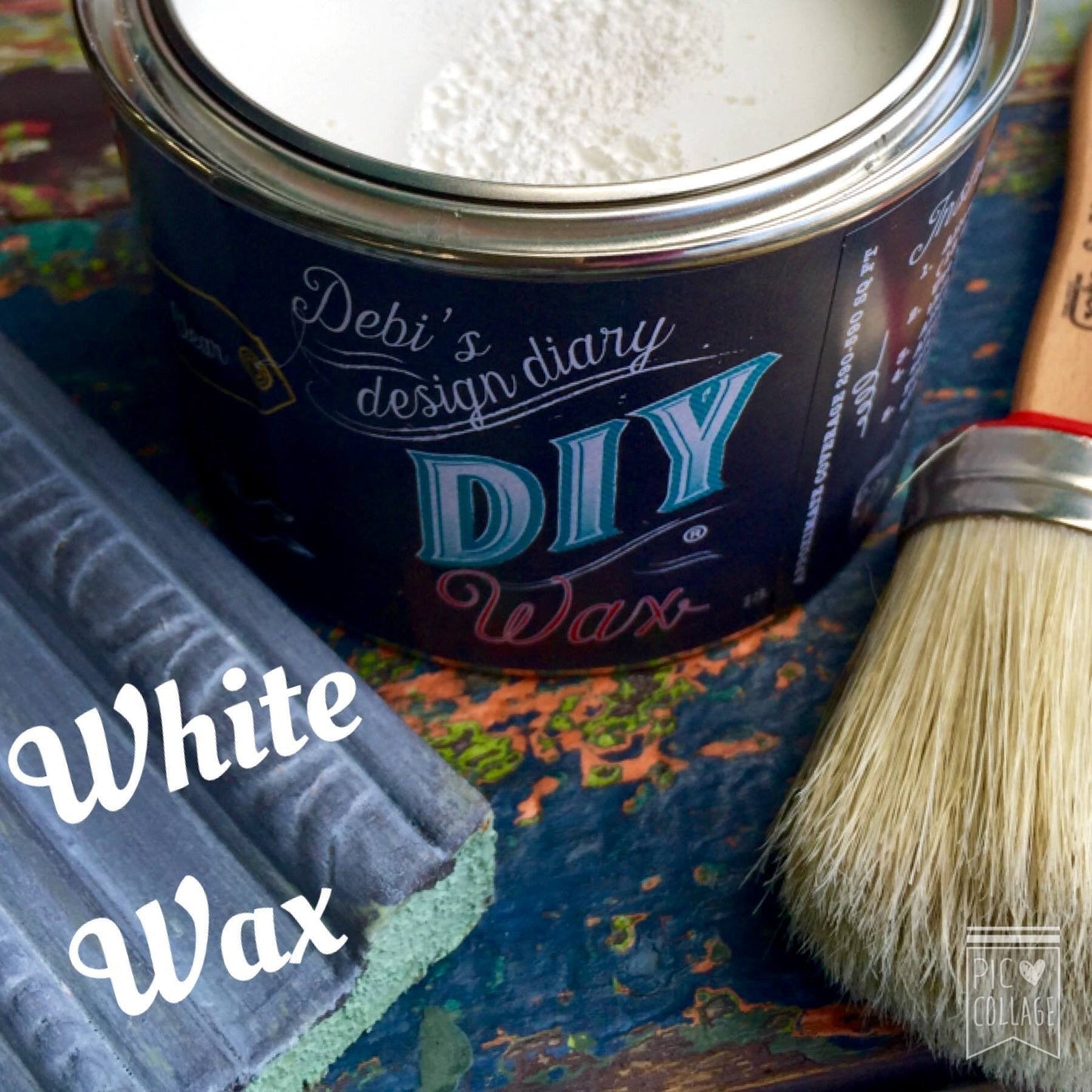 DIY Wax White by Debi's Design Diary
